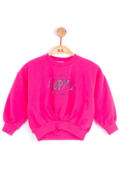 nk kids Nm33615 Baby Girl - Yourself Sweat Hooded Hoodie