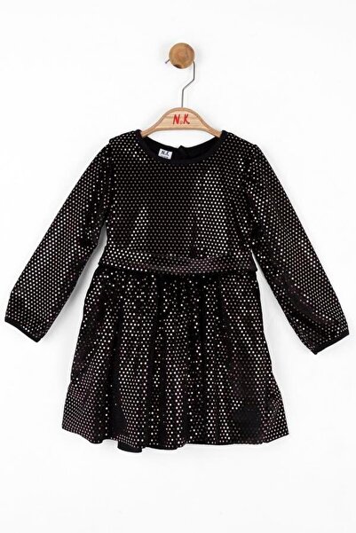 nk kids فستان عيد الميلاد للفتيات الصغيرات Popstar