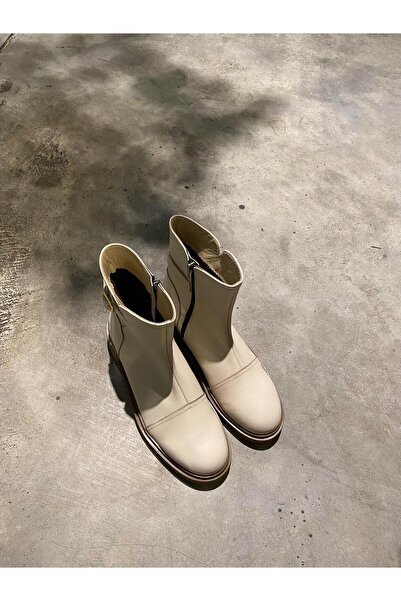 LA PASSION DİKİŞ DETAYLI SİYAH DERİ BOT