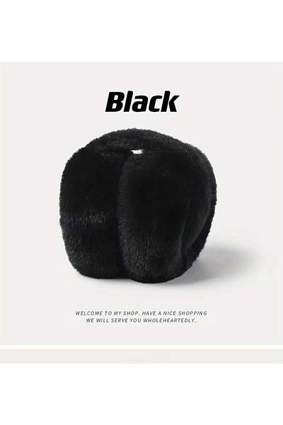 Betülce Betülce Foldable Soft Texture Plush Earmuff