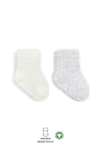 Bibaby Baby Organic Paun Derby Combed Cotton Socks