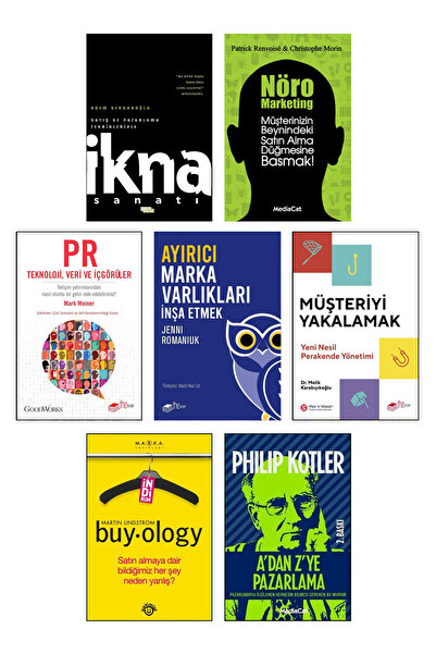 MediaCat Kitapları İkna Sanatı Nöro Marketing A'dan Z'ye Pazarlama Philip Kot...