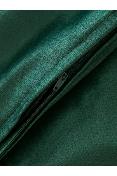 LC Waikiki Home Green Plain Throw Pillow Cover 45X45 cm