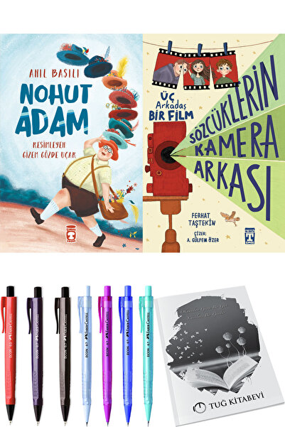 Timaş Çocuk Sözcüklerin Kamera Arkası ve Nohut Adam 2li Set + Hediyeli