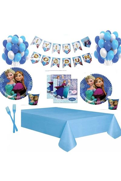 parti Frozen 16 Person Birthday Concept