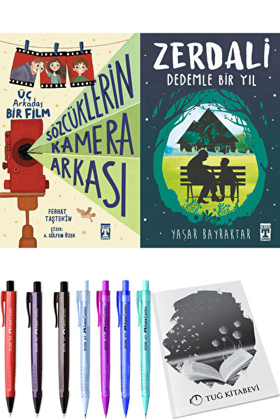 Timaş Yayınları Zerdali Dedemle Bir Yıl ve Sözcüklerin Kamera Arkası 2li Set + Hediyeli