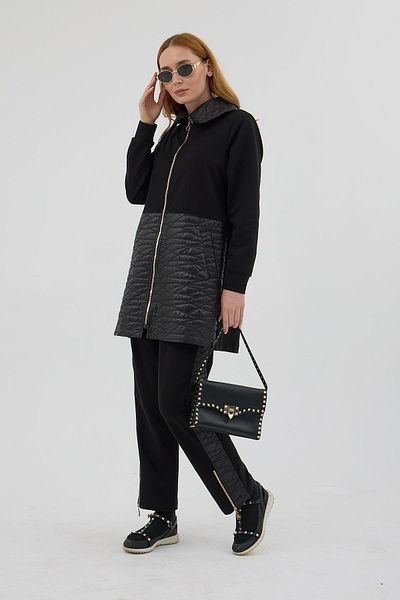 Moodbasic Costum negru cu glugă MOODBASIC - MM24.0255