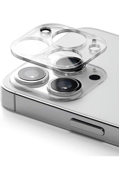 CaseArt iPhone 16 Pro Max Uyumlu Kamera Lensi Şeffaf Koruma Camı
