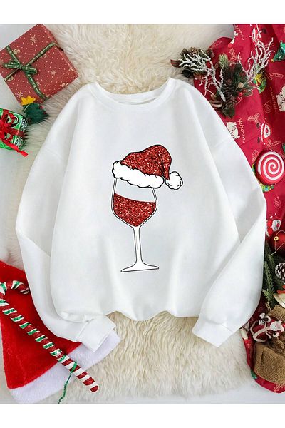 Vordevia Printed Oversize Sweatshirt