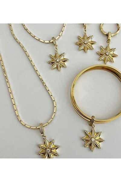 mibrillo Zirkon Taşlı Yıldız Ajda Charmı yada Kolye Ucu