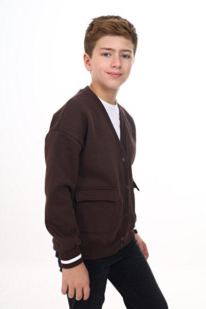 Toontoy Boy's Printed Cardigan