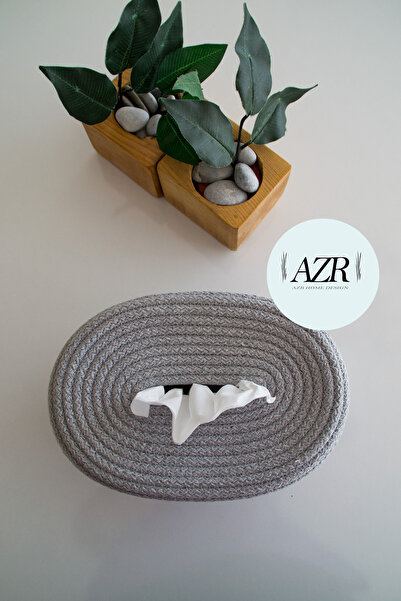 AZR HOME DESİGN Jüt Hasır Peçetelik Dekor