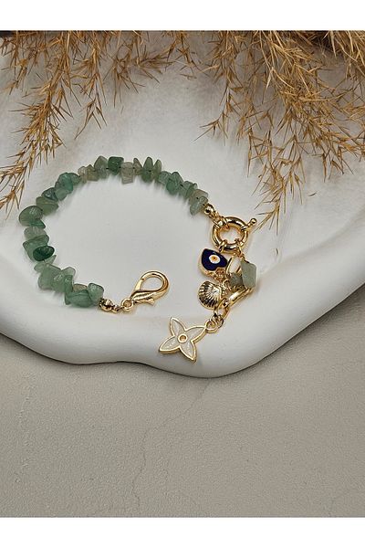 AURA Aventurine Natural Stone Bracelet - Lucky Stone