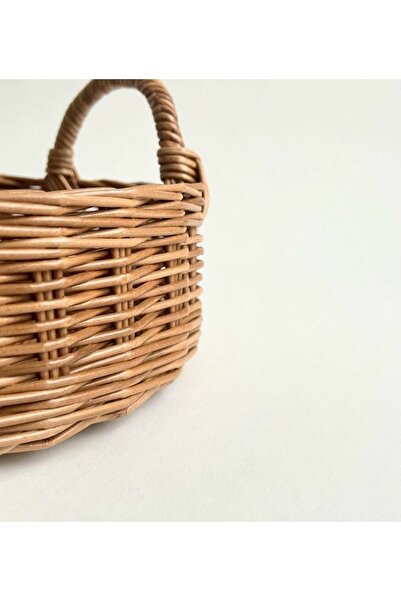 afralya home Декорация за дома със специален дизайн от ратан - комплект кошница, поднос и презентация