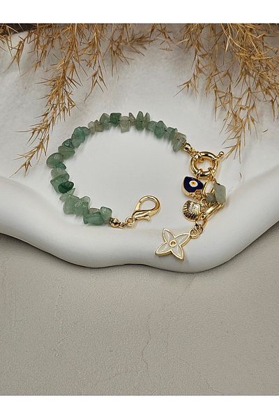 AURA Aventurine Natural Stone Bracelet - Lucky Stone
