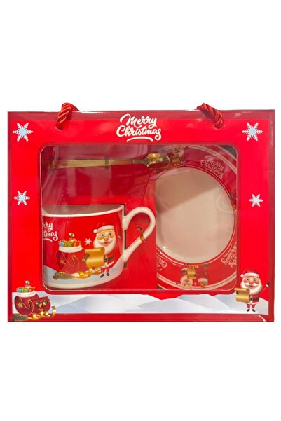 Genel Markalar YILBAŞI HEDİYESİ YILBAŞI FİNCANI SETİ -1 TEKLİ