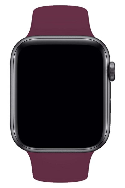 PSGT Apple Watch Uyumlu Seri: 1/2/3/4/5/6/se/7/8/9 (38-40-41MM) Ve Seri 10-11 (42MM) Silikon Kordon A++