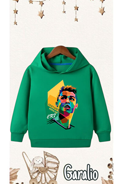 Garalio ΦΟΥΤΕΡ ΚΡΙΣΤΙΑΝΟ ΡΟΝΑΛΝΤΟ ΤΣΑΡΤΖΙ με κουκούλα ΜΕ ΕΚΤΥΠΩΜΕΝΟ ΣΧΕΔΙΟ