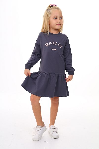 Toontoy Girls Ballet Team Embroidered Dress