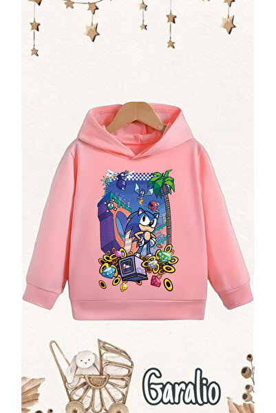 Garalio SONIC PRINTED ΠΑΙΔΙΚΟ ΦΟΥΤΕΡ ΜΕ ΚΟΥΚΟΥΛΑ