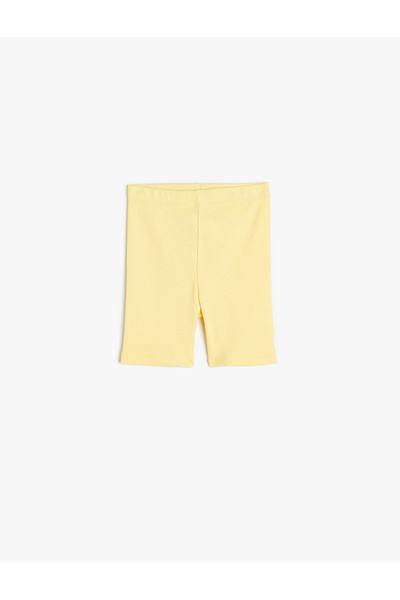 Koton Colanți Scurt Basic - Talie Elastică