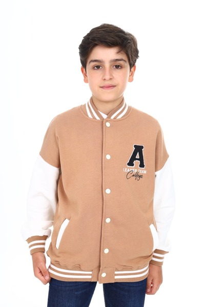 Toontoy Boy's Printed College Cardigan