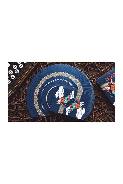OyuncaklarÜlkesi King Star the Dragon Blue - Premium Limited Edition Playing Card and Collectible Playing Cards