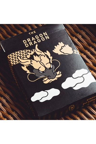 OyuncaklarÜlkesi King Star the Dragon Black Premium Playing Card - Limited Edition Collectable Playing Cards