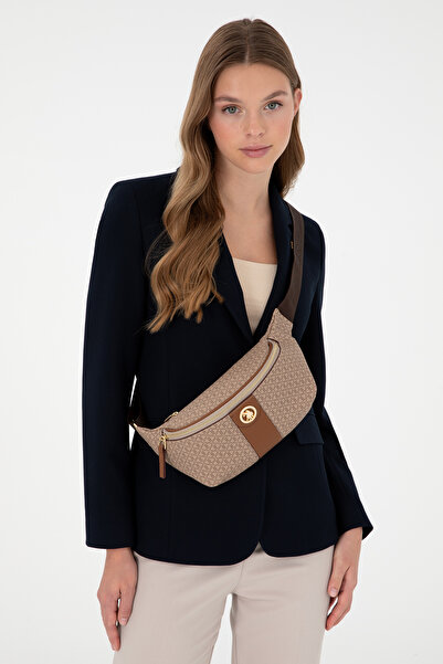 U.S. Polo Assn. Kadın Bej Bel Çantası 50293693-VR011