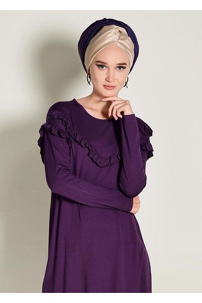 Alvina Rush Detailed Combed Tunic 4363