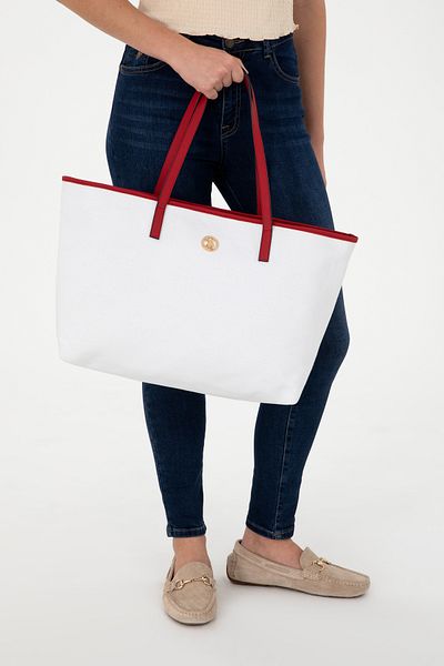 U.S. Polo Assn. Women's White Shoulder Bag 50293660 -Vr013