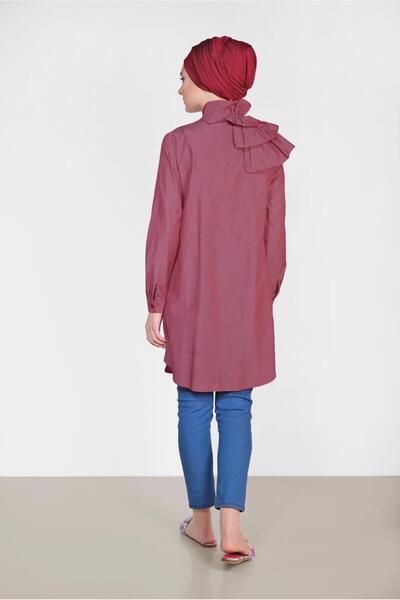 Alvina Coat Detail Cotton Tunic 4399