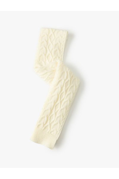 Koton Knitted Textured Long Scarf