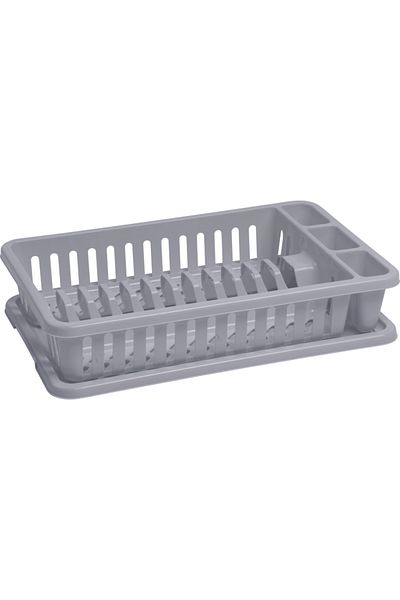 CURVER ,Small Plastic drainer,with tray,Gray,26CM