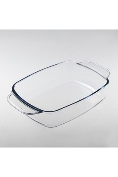 Termisil , borosilicate Glass Rectangular Ovenware,1.4L,(heat-resistant) glass, suitable Stove.