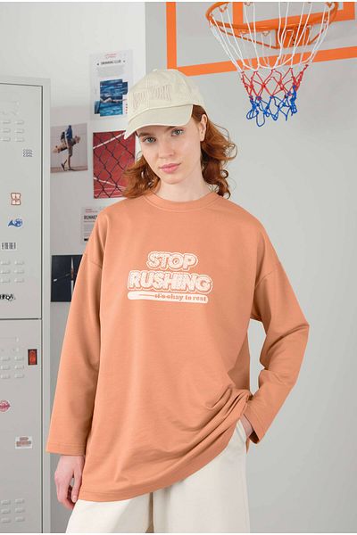HEQA Tricou Pastel Somon 70 cm Crew Deck