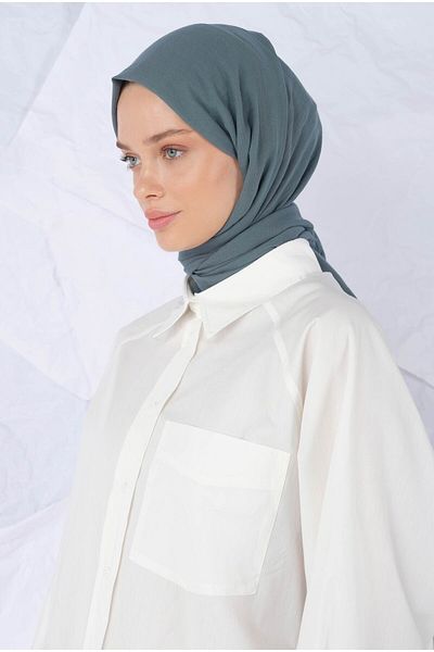 HEQA Şal din bumbac oceanic