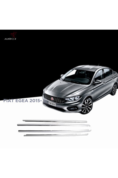 ALMİNOX AUTO PLAST FIAT EGEA KROM CAM ÇITASI 4 PARÇA 2015 Ve ÜZERİ SD-HB