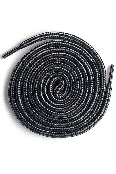 Shoes Center Gray Gray Round Boot Laces