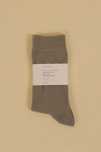 HEQA Flat Socks Sage