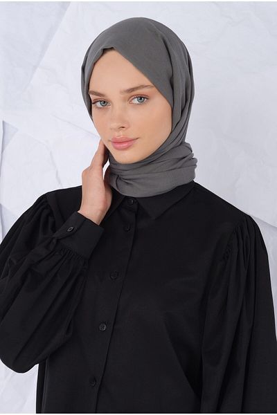HEQA Şal din bumbac fum