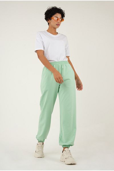 HEQA Pantaloni de sport cu picioare elastice Summer Mint