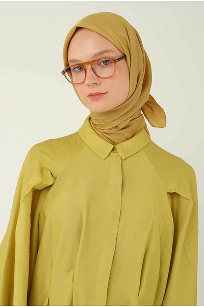HEQA Eșarfă Kraş moale verde acid