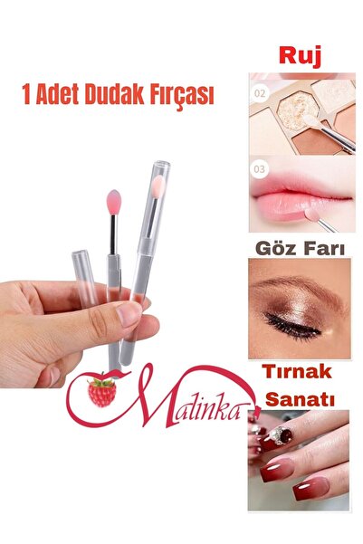Malinka Silicone Lipstick Lip Eye Brush - Smooth, Plump Finger Nail Painting ...
