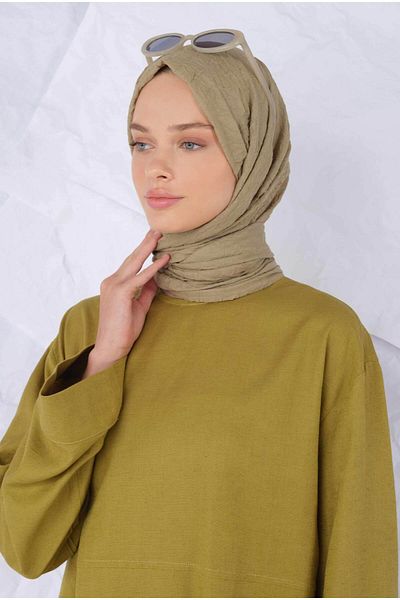 HEQA Pastel Pistachio - Crochet Shawl