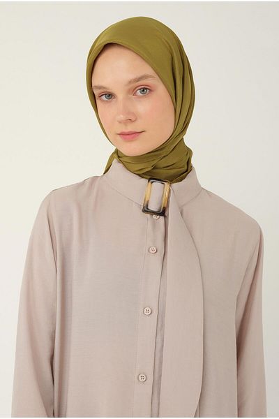 HEQA Eșarfă Olive Soft Kraş