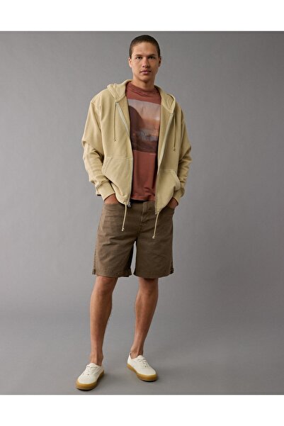 AMERICAN EAGLE تي شيرت AE كبير الحجم برسومات فوتوغرافية