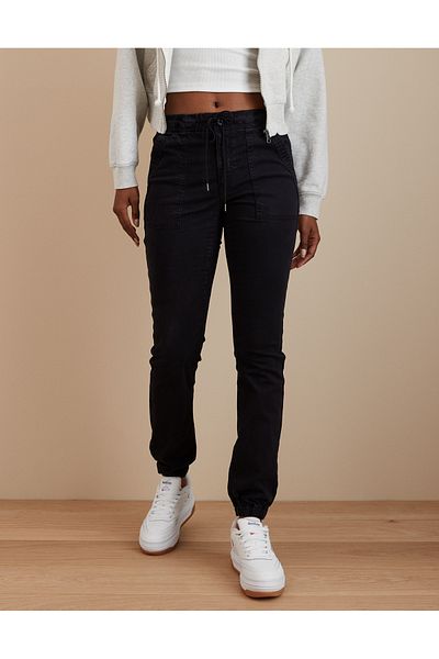 American eagle black joggers new arrivals