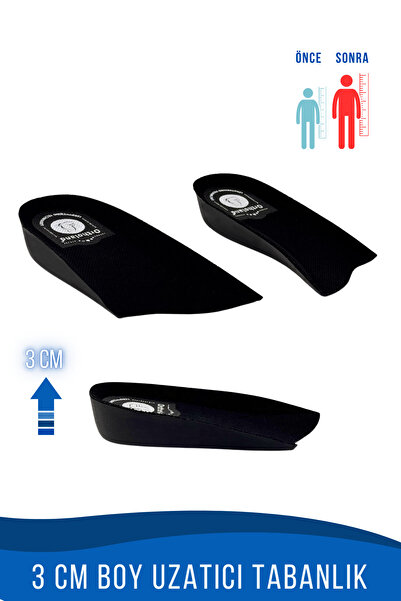 Ortholand 3 Cm Boy Uzatıcı Tabanlık, Konforlu Tabanlık, Boy Uzatan Tabanlık,t...