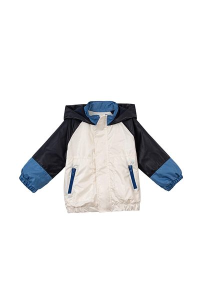 Lolons Geometric Printed Boys' Raincoat